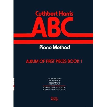 ABC Album of First Pieces Book 1 - Piano Method - Harris, Cuthbert