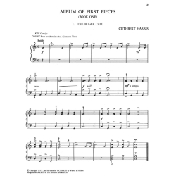 ABC Album of First Pieces Book 1 - Piano Method - Harris, Cuthbert