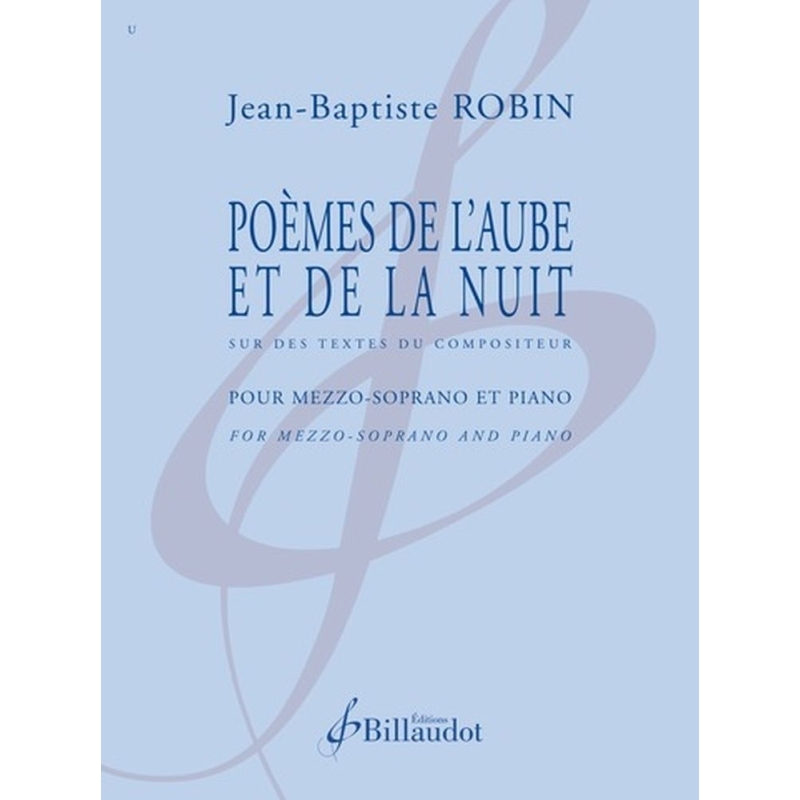 Robin, Jean-Baptiste - Poemes de l'Aube et de la Nuit