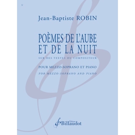 Robin, Jean-Baptiste - Poemes de l'Aube et de la Nuit