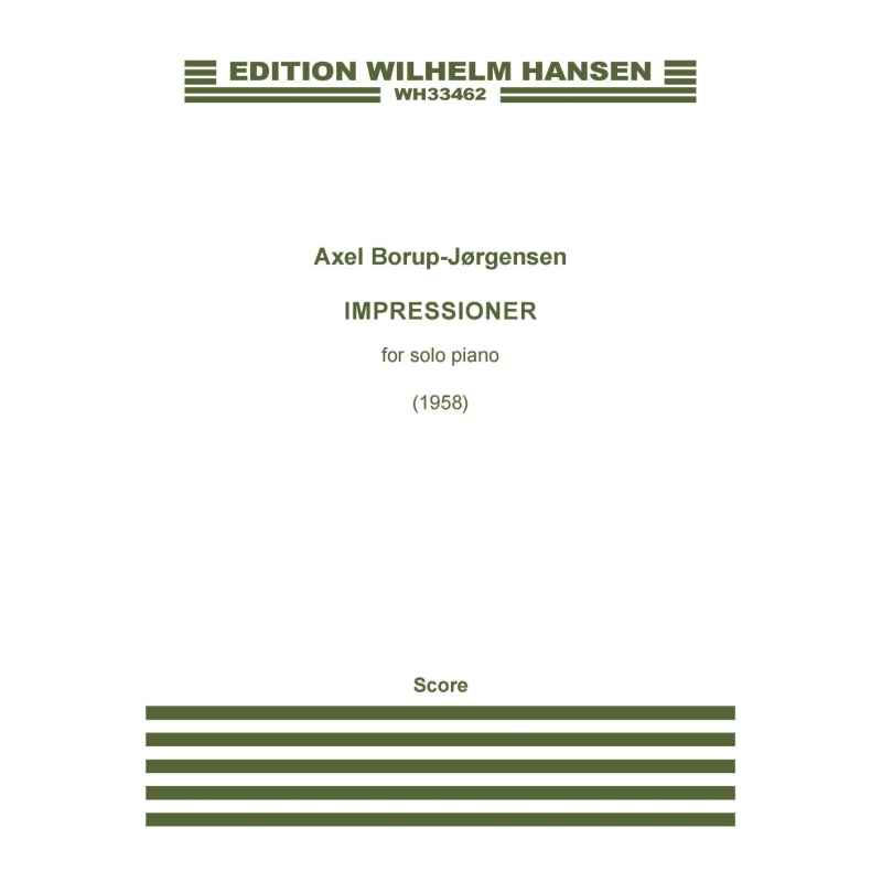Borup-Jørgensen, Axel - Impressioner Op. 27