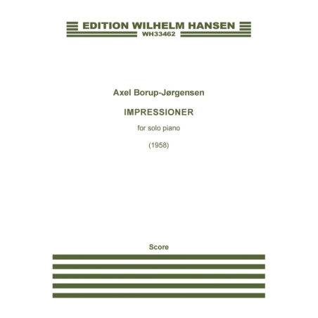 Borup-Jørgensen, Axel - Impressioner Op. 27