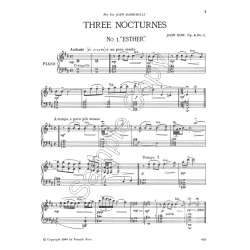 Three Nocturnes - Dow, John
