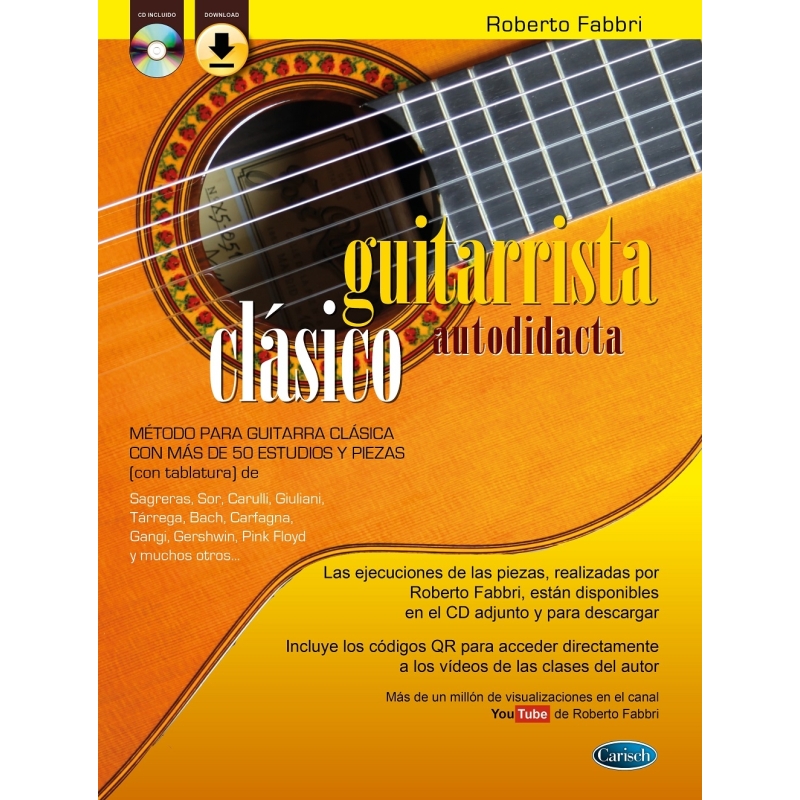 Guitarrista clásico autodidacta