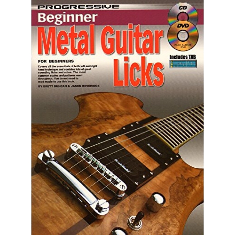 Progressive Beginner Metal Guitar Licks