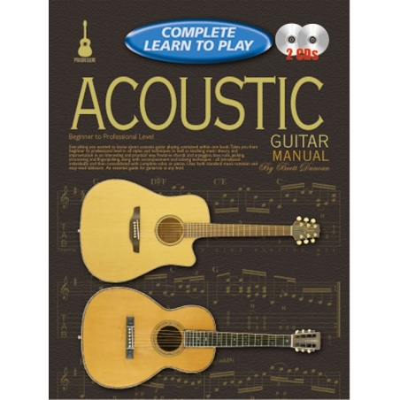 Complete Learn To Play: Acoustic Guitar Manual