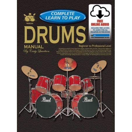 Complete Learn To Play: Drums Manual
