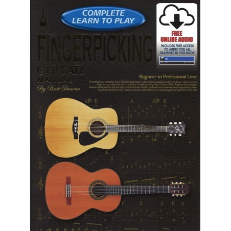 Complete Learn To Play Fingerpicking Guitar Manual