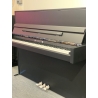 Wilhelm Schimmel W114M Modern Upright Piano in Super Matte Black with Chrome Fittings