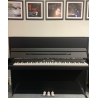 Wilhelm Schimmel W114M Modern Upright Piano in Super Matte Black with Chrome Fittings