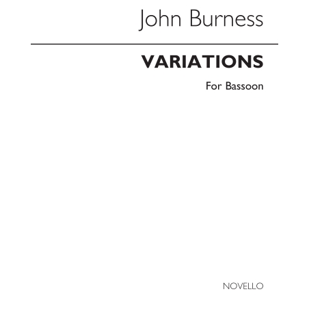 Burness, John - Variations for Bassoon
