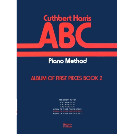 ABC Album of First Pieces Book 2 - Piano Solo - Harris, Cuthbert