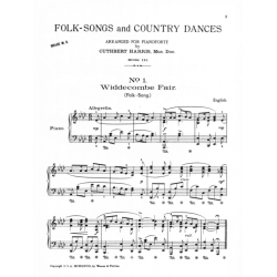 Folk Songs & Country Dances - Harris, Cuthbert