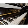 Yamaha U1 Upright Piano with latest TA3 Transacoustic System in Black Polyester