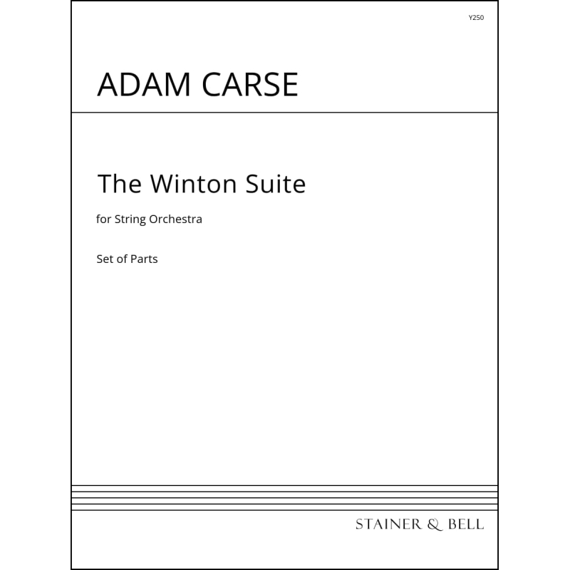 Carse, Adam - The Winton Suite. Set of Parts (4.4.3.3.2)