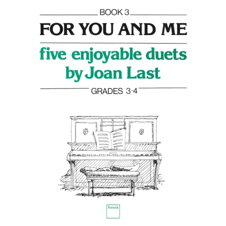 For You and Me Book 3 - Piano Duets - Last, Joan