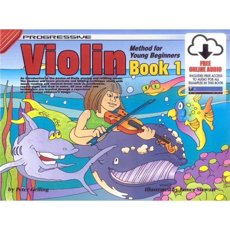 Progressive Violin Method For Young Beginners 1