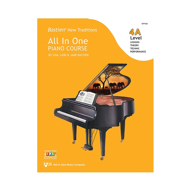 Bastien All in One Piano Course Level 4A