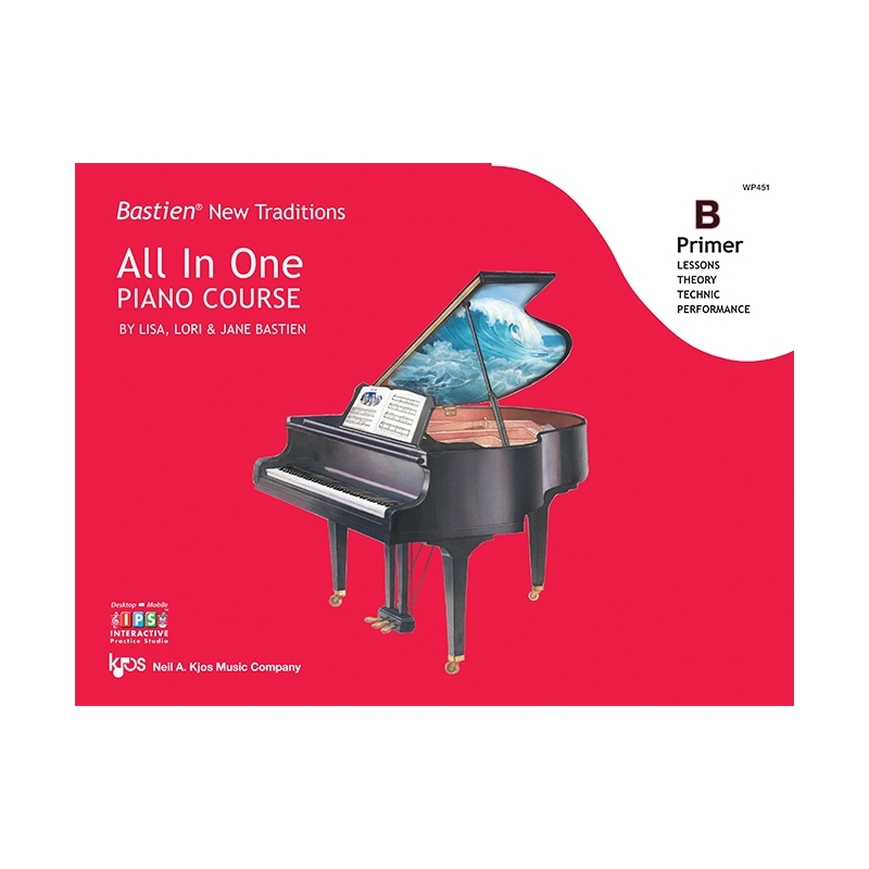 Bastien All in One Piano Course Primer B