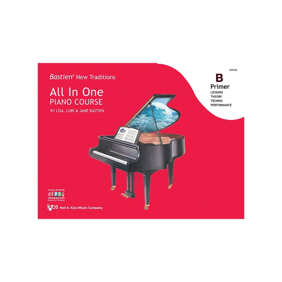 Bastien All in One Piano Course Primer B