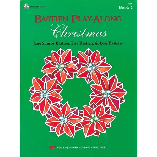 Bastien Play Along Christmas Book 2 w/CD