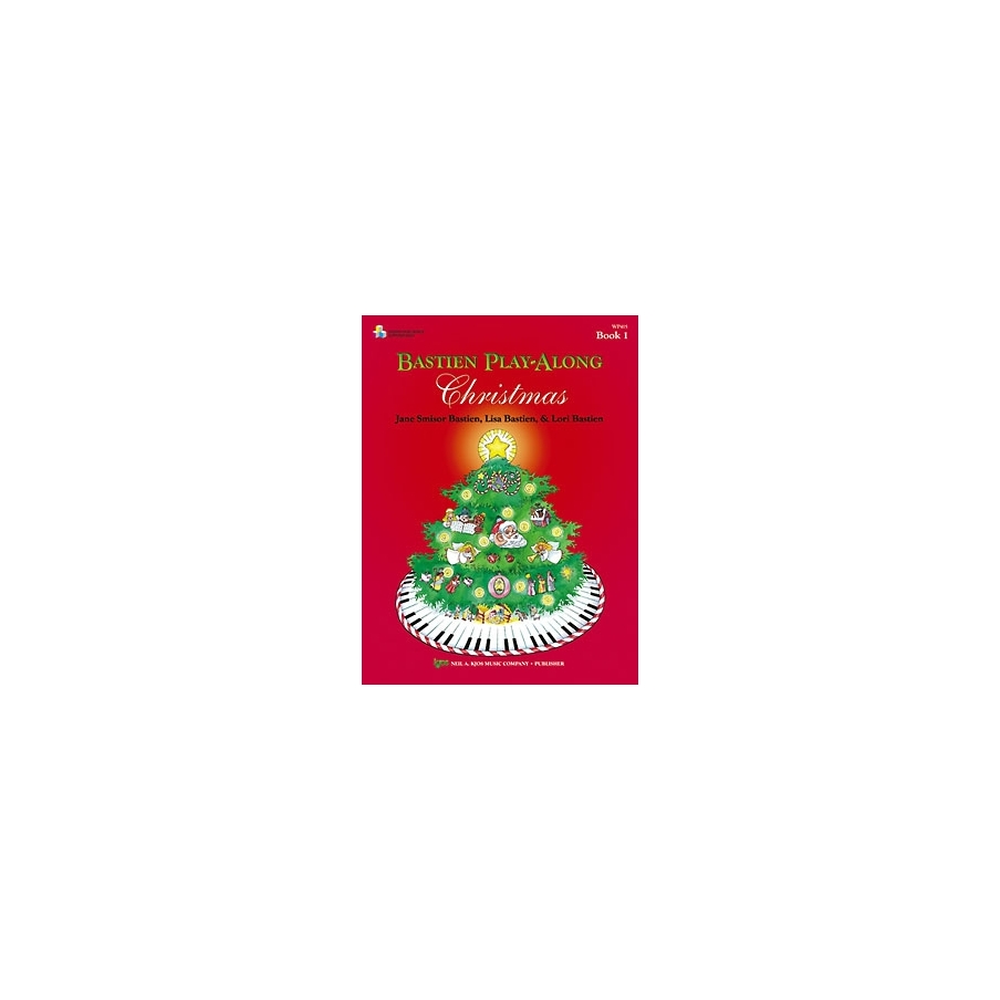 Bastien Play Along Christmas Book 1 w/CD