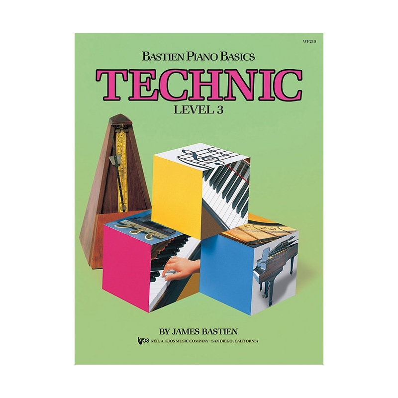 Bastien Piano Basics: Technic Level 3