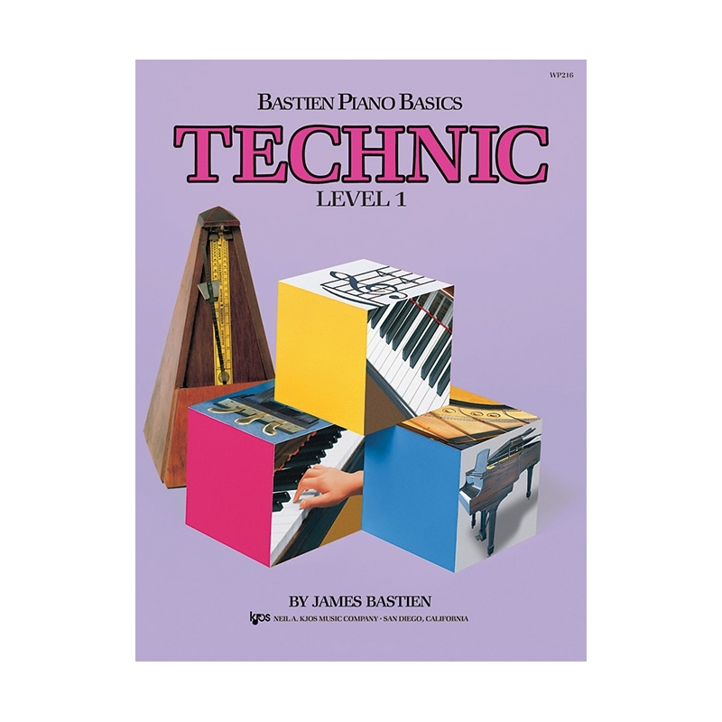 Bastien Piano Basics: Technic Level 1