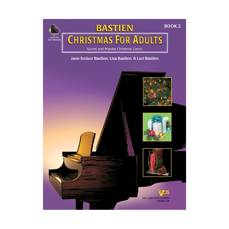 Bastien Christmas for Adults Book 2 (w/CD)