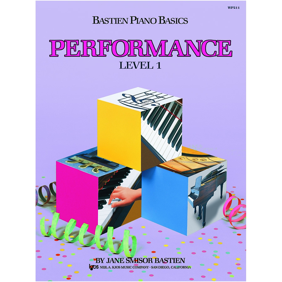 Bastien Piano Basics: Performance Level 1