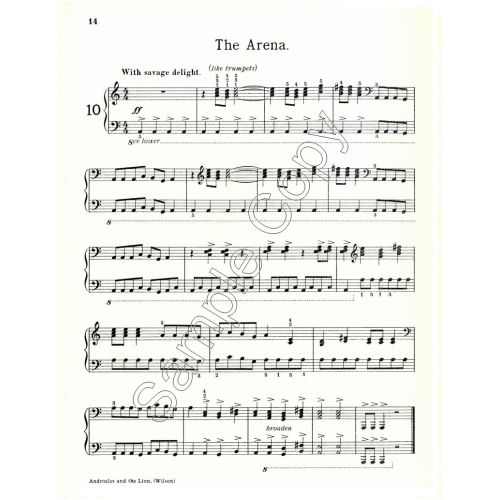 Wilson, Stanley - Androcles and the Lion