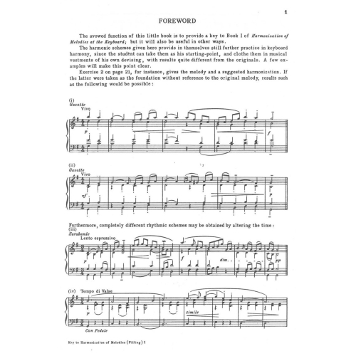 Key to Harmonization of Melodies at the Keyboard Book 2 - Pilling, Dorothy