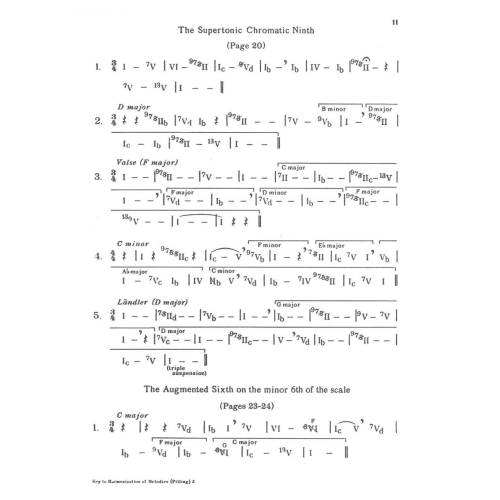 Key to Harmonization of Melodies at the Keyboard Book 3 - Pilling, Dorothy