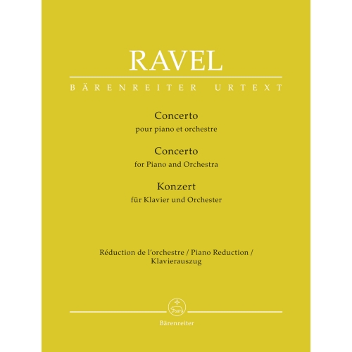 Ravel, Maurice - Concerto in G major for Piano and Orchestra