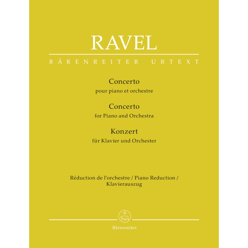 Ravel, Maurice - Concerto in G major for Piano and Orchestra