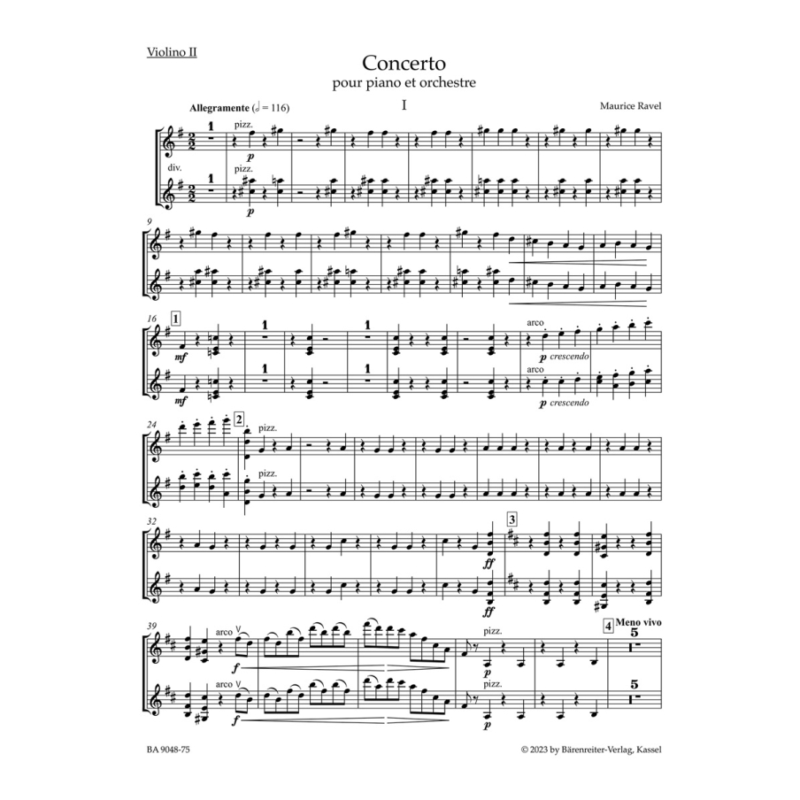 Ravel, Maurice - Concerto in G major for Piano and Orchestra