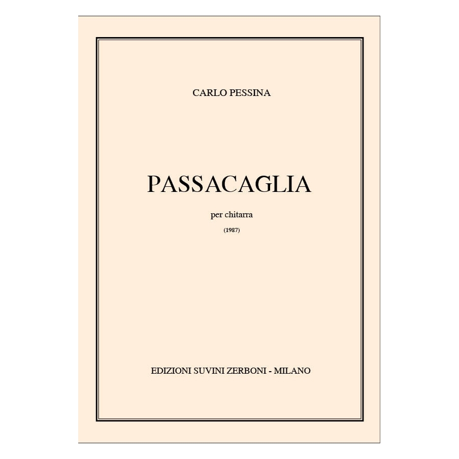 Pessina, Carlo - Passacaglia