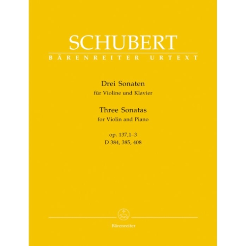 Schubert F. - Sonatas (Sonatinas) for Violin & Piano