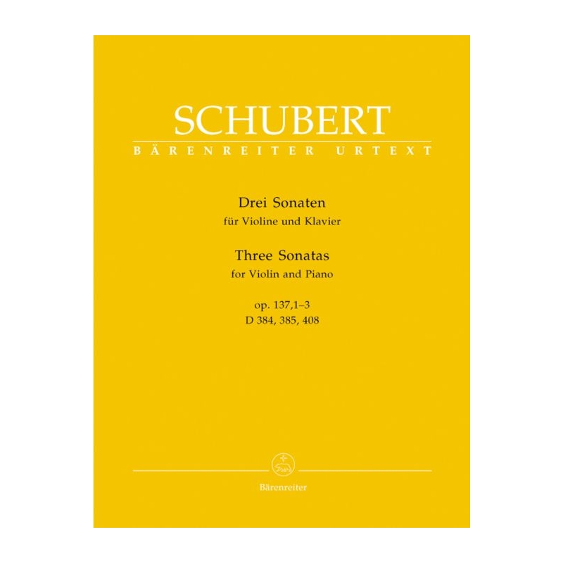 Schubert F. - Sonatas (Sonatinas) for Violin & Piano