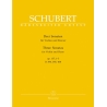 Schubert F. - Sonatas (Sonatinas) for Violin & Piano