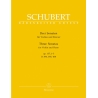 Schubert F. - Sonatas (Sonatinas) for Violin & Piano