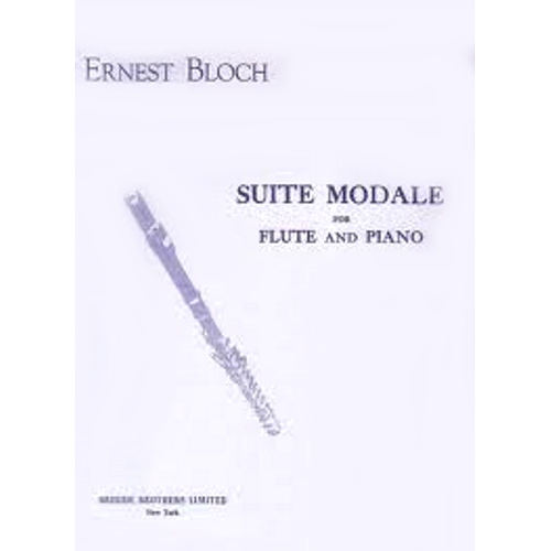Bloch, Ernst - Suite Modale...