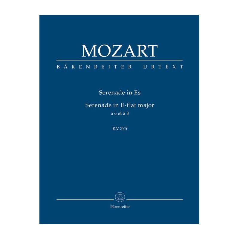 Mozart, W.A - Serenade No.11 in E-flat (octet version) (K.375) (Urtext).