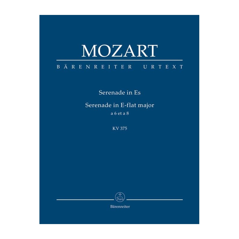 Mozart, W.A - Serenade No.11 in E-flat (octet version) (K.375) (Urtext).