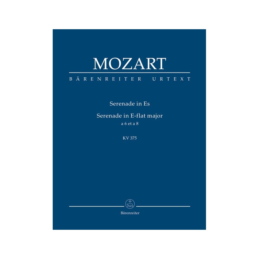 Mozart, W.A - Serenade No.11 in E-flat (octet version) (K.375) (Urtext).