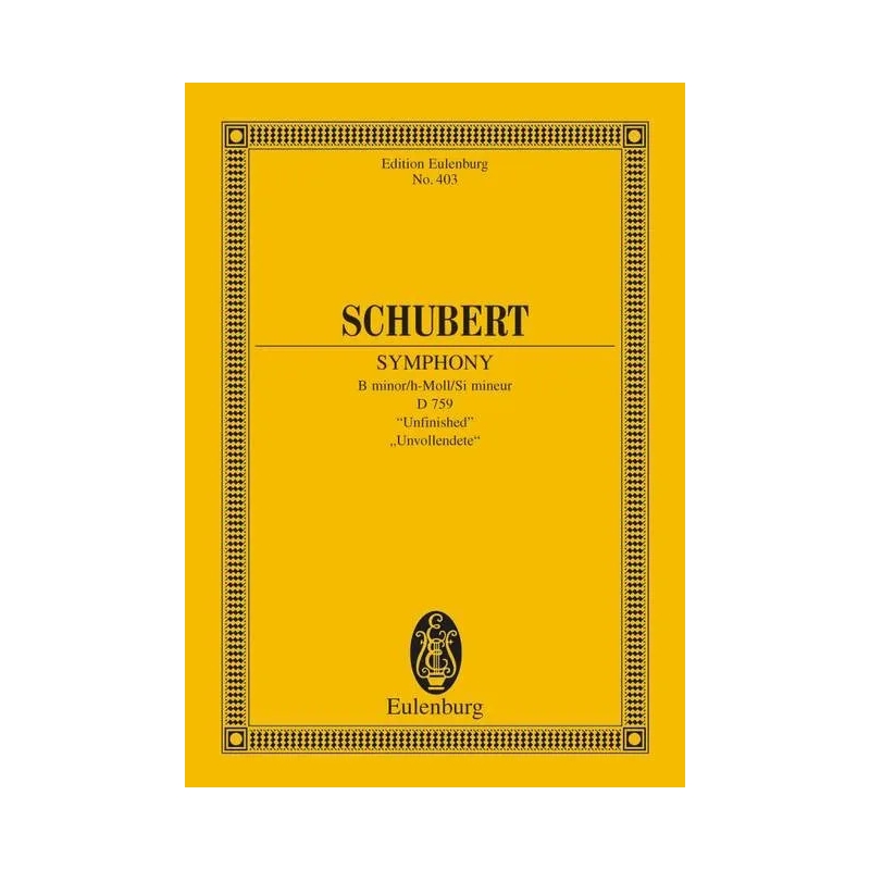 Schubert, Franz - Symphony No. 8 in B minor, D 759 "Unfinished"