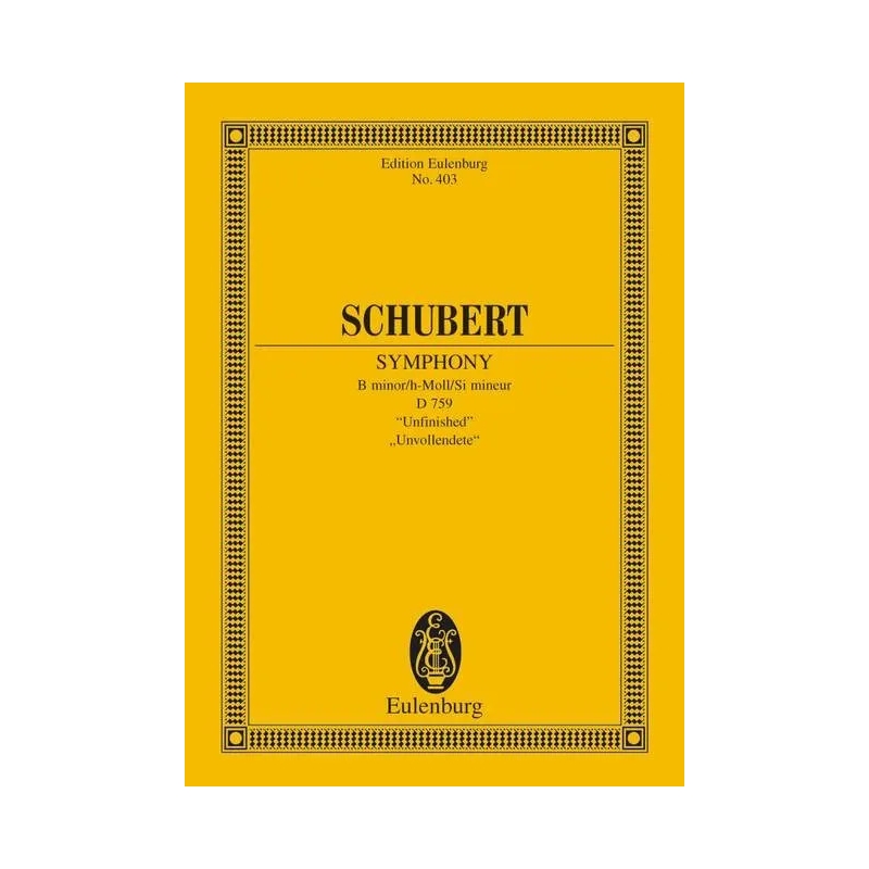 Schubert, Franz - Symphony No. 8 B minor D 759