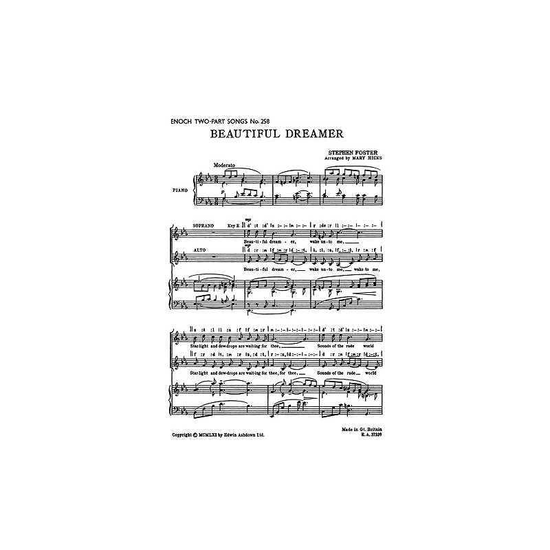 Foster, Stephen - Beautiful Dreamer