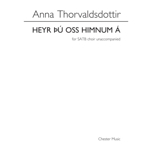 Thorvaldsdottir, Anna -...