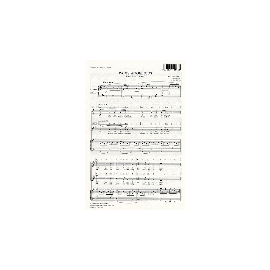 Franck, César - Panis Angelicus